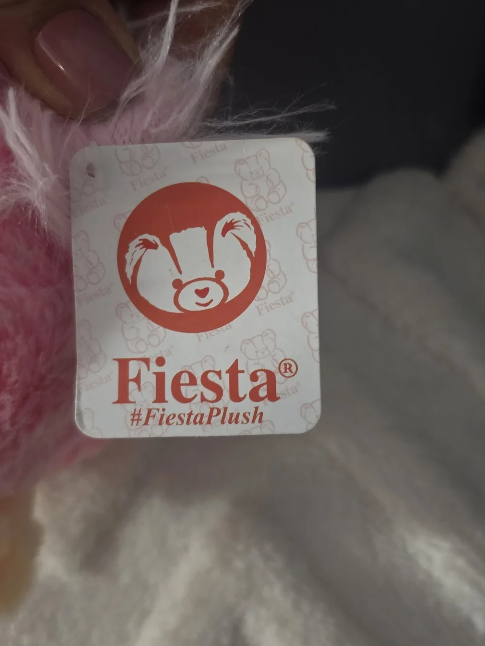Fiesta Plush Pink Pig and Bird Small Pet Toys